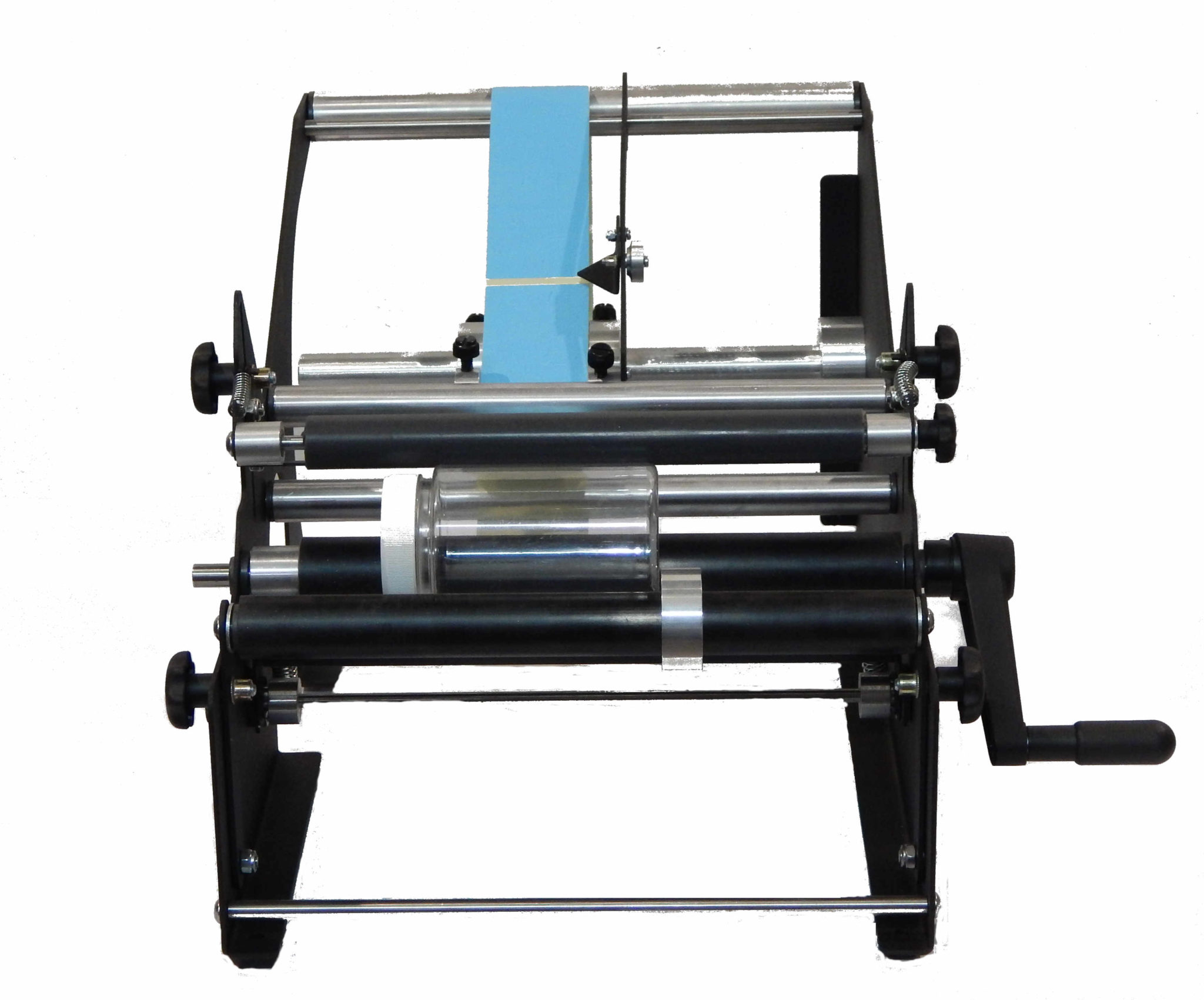 MLA100 manual label applicator | Tautron packaging equipment